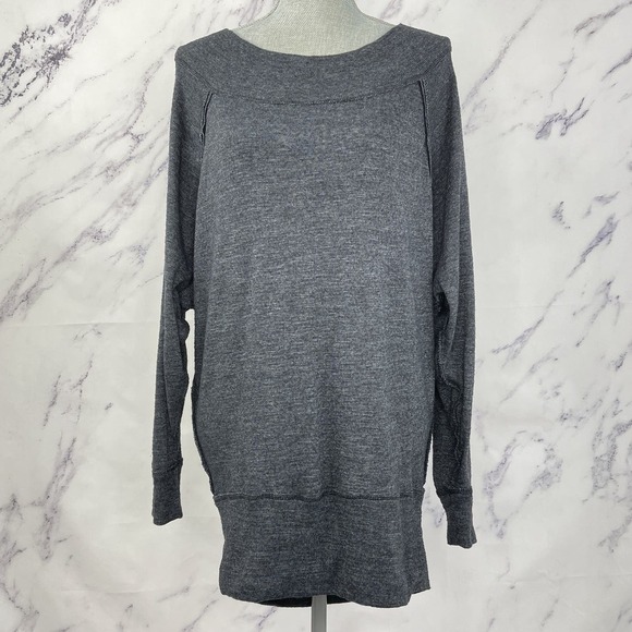 Free People • We the Free | Palisades Slouch Raised Seam Off-Shoulder Do… - Picture 1 of 11